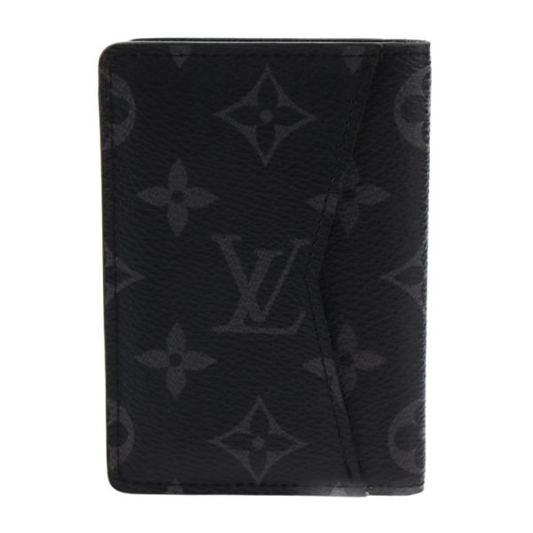 2425043007113 3 Louis Vuitton Organizer De Poche Case Black Gray