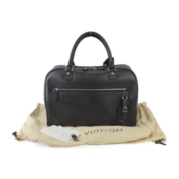 2425043010105 9 Louis Vuitton Stanislav Boston Bag Taiga Ardoise