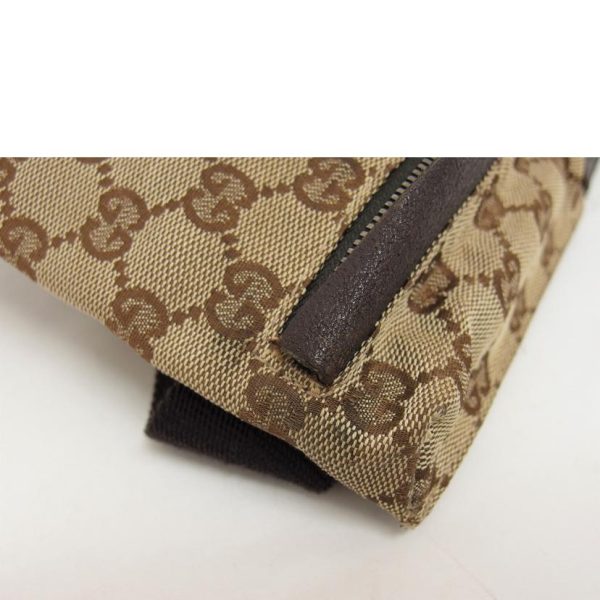 24258 9 Gucci GG Canvas Waist Bag Beige