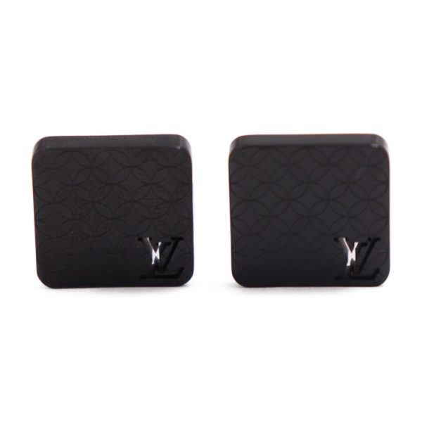 2426053008121 1 Louis Vuitton Bouton De Manchette Metal Black