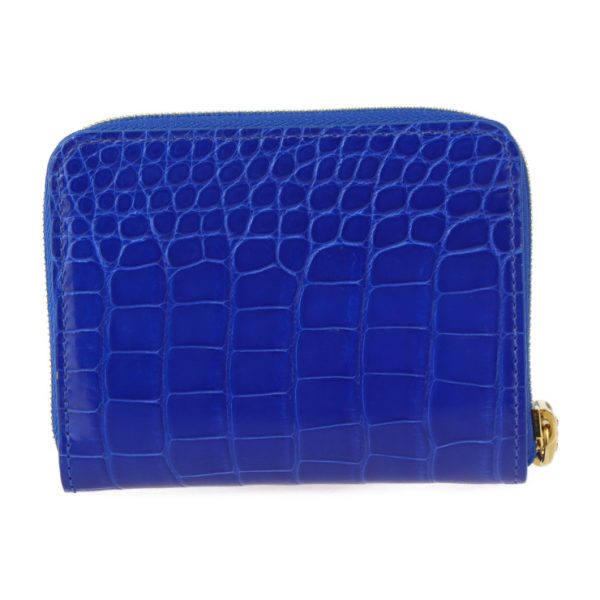 2426053008122 3 Louis Vuitton Zippy Coin Purse Case Crocodile Blue