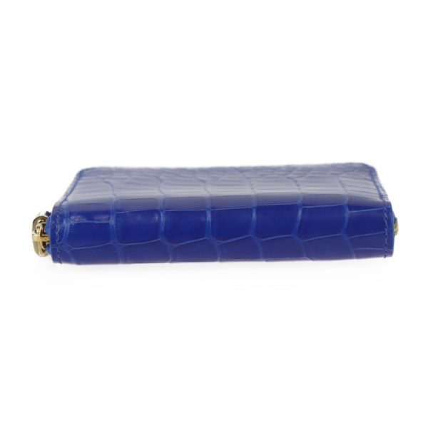 2426053008122 4 Louis Vuitton Zippy Coin Purse Case Crocodile Blue