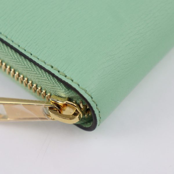 2426053008126 5 Gucci Zip Around Long Wallet Leather Green