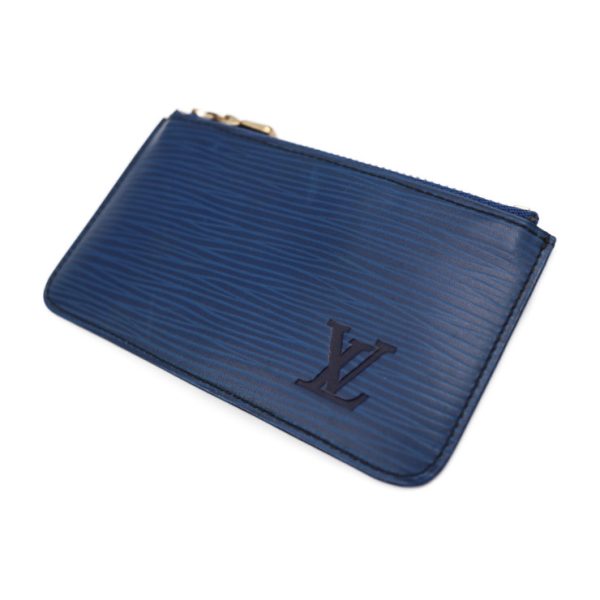 2427053001131 2 Pochette Cle Coin Case Epi Leather Toledo Blue