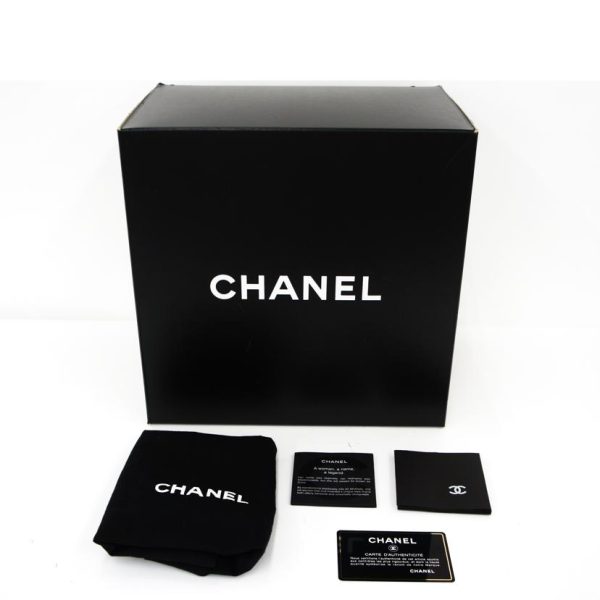 24273 7 Chanel Caviar Chain Tote Bag Black