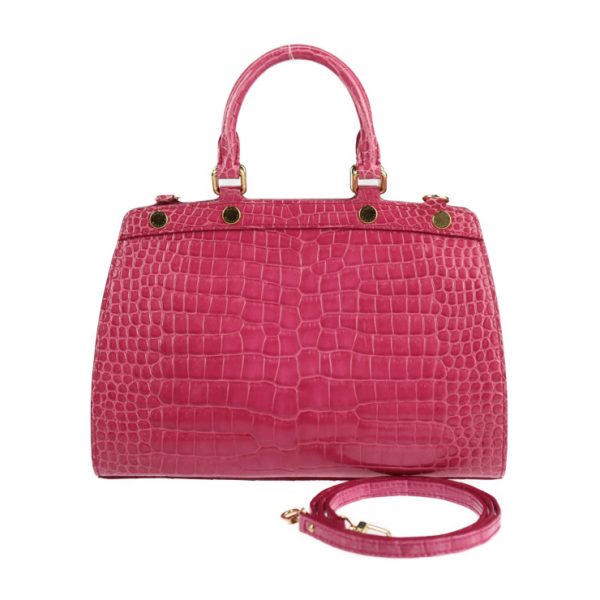 2428033007183 1 Louis Vuitton Blair PM Exotic Handbag Pink Fuchsia