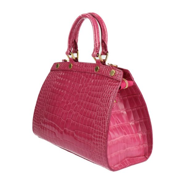 2428033007183 2 Louis Vuitton Blair PM Exotic Handbag Pink Fuchsia