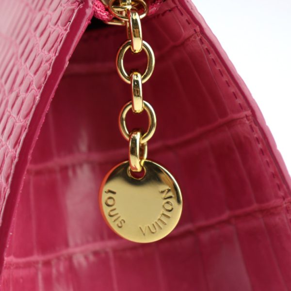 2428033007183 6 Louis Vuitton Blair PM Exotic Handbag Pink Fuchsia