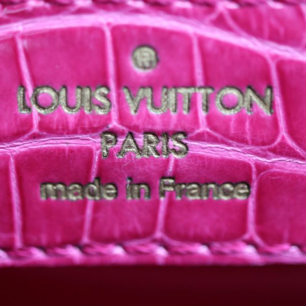 2428033007183 9 Louis Vuitton Blair PM Exotic Handbag Pink Fuchsia