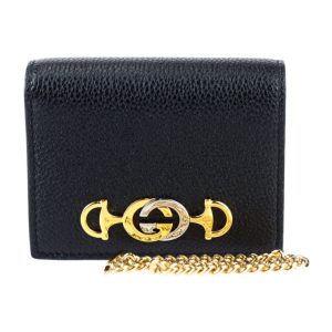 2428033007188 1 Chanel Classic Small Flap Wallet Matelasse Trifold Wallet Caviar Skin Black