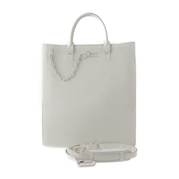 2429043007126 1 Louis Vuitton Sac Plat Virgil Abloh Tote Bag White