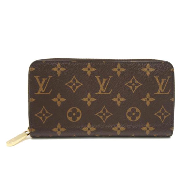 24531 1 Louis Vuitton Zippy Wallet Bag Monogram Fuchsia