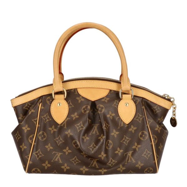 24548 2 Louis Vuitton Tivoli Monogram Satchel Bag Brown