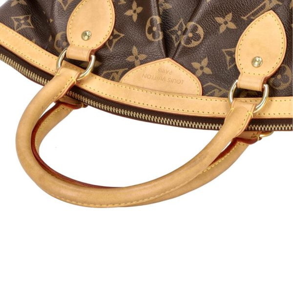 24548 7 Louis Vuitton Tivoli Monogram Satchel Bag Brown