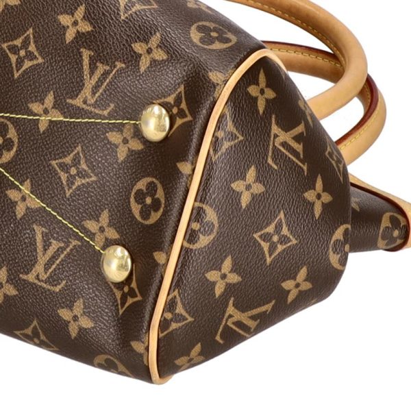 24548 8 Louis Vuitton Tivoli Monogram Satchel Bag Brown