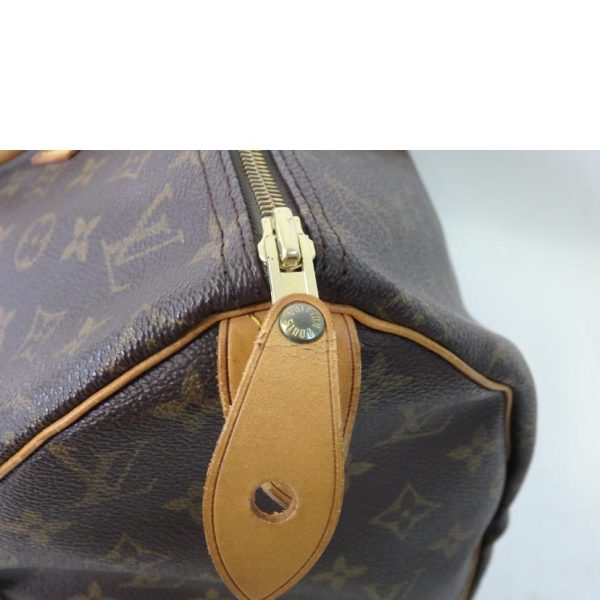 24556 6 Louis Vuitton Speedy Monogram Handbag Brown