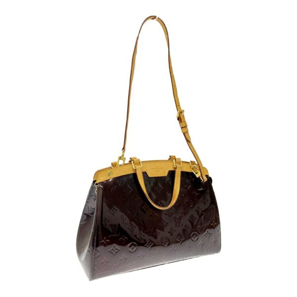 246326 2 LOUIS VUITTON Vernis Blair Shoulder Bag Amaranto