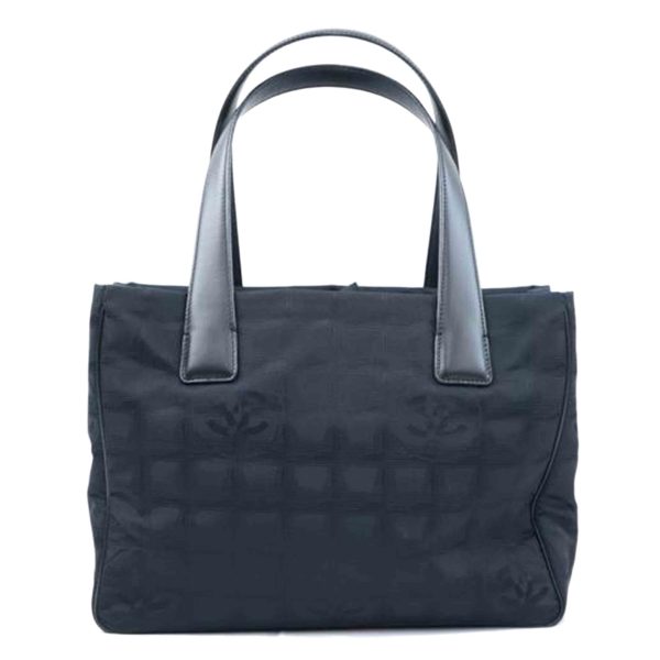 24656 1 Chanel New Travel Line Tote Bag Black