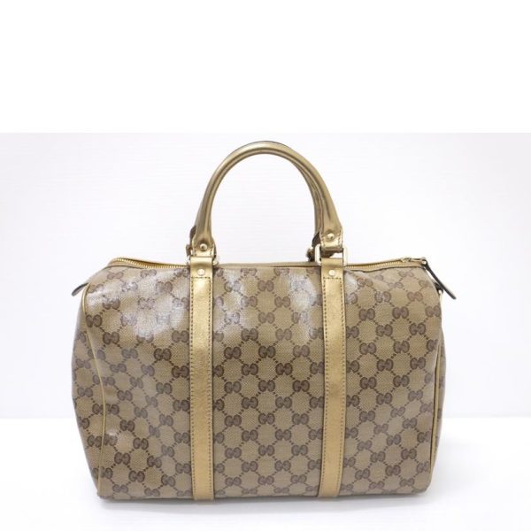 24696 2 Gucci GG Crystal Mini Boston Bag