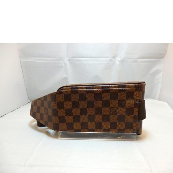 24746 3 Louis Vuitton Jeronimos Bag Damier Ebene Brown