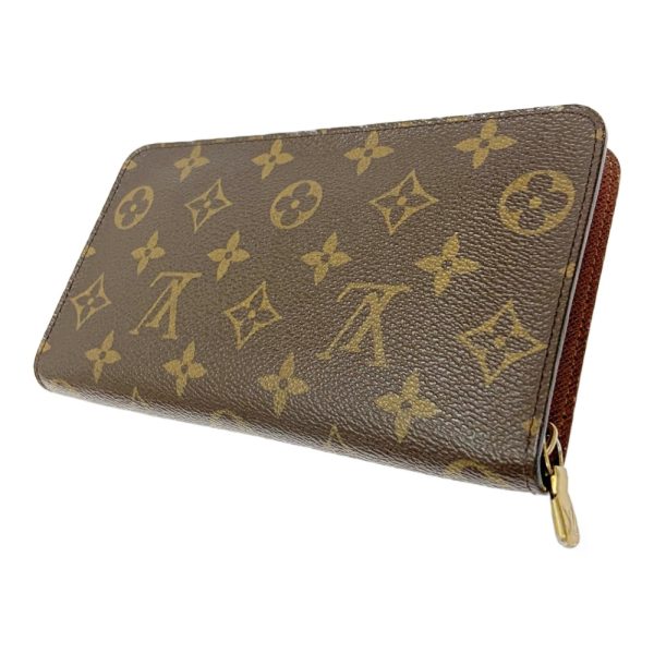 247552 2 LOUIS VUITTON Monogram PVC Portomone Sip Long Wallet Brown