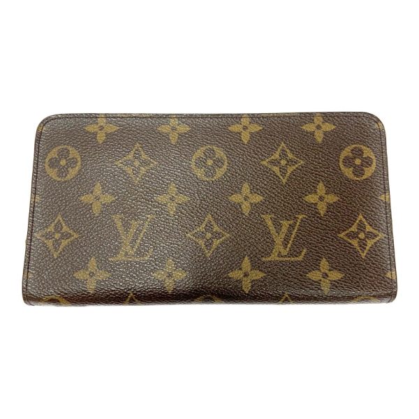 247552 4 LOUIS VUITTON Monogram PVC Portomone Sip Long Wallet Brown