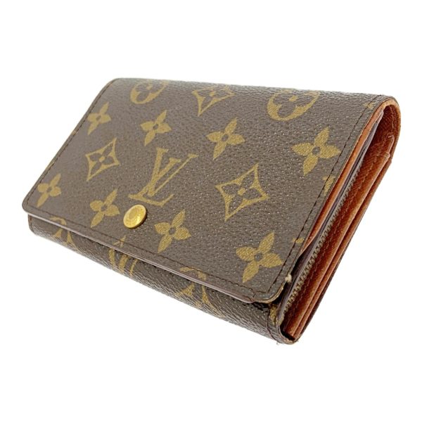 247706 2 LOUIS VUITTON PVC Portomone Vietresor Bifold Wallet Brown