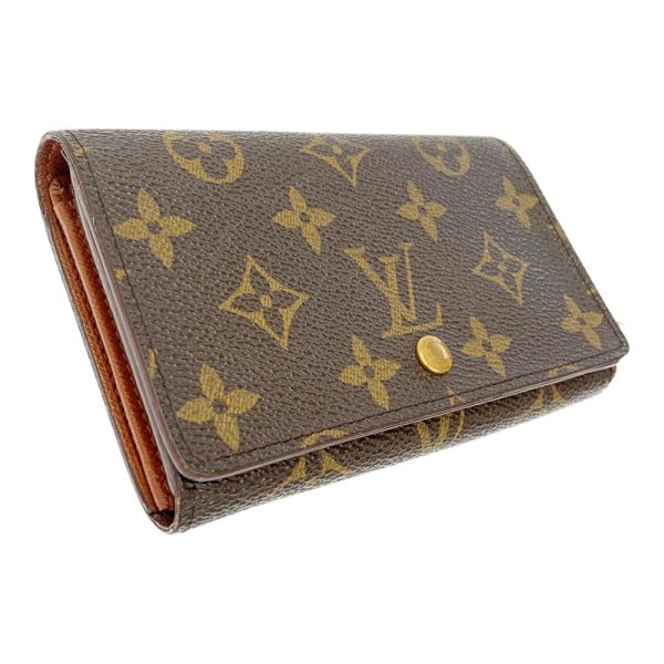 247706 3 LOUIS VUITTON PVC Portomone Vietresor Bifold Wallet Brown