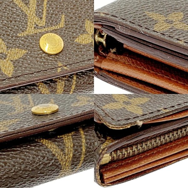 247706 6 LOUIS VUITTON PVC Portomone Vietresor Bifold Wallet Brown