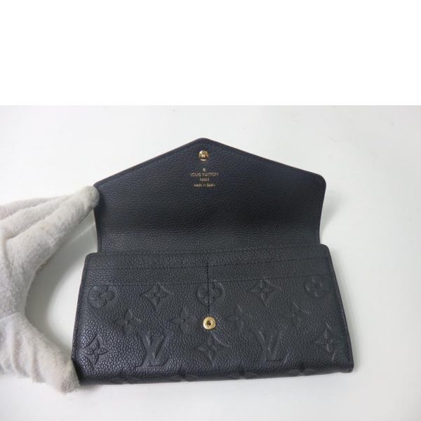 24800 4 Louis Vuitton Sala Wallet Monogram Empreinte Noir