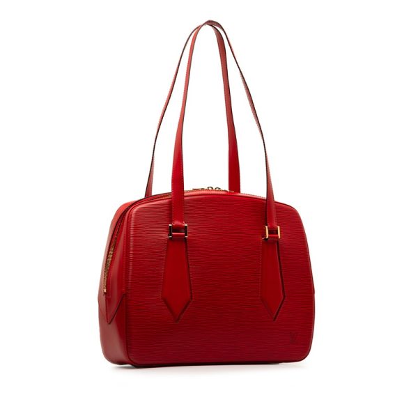 2487xbcey5sy1qsc 2 Louis Vuitton Epi Voltaire shoulder bag M52437 red