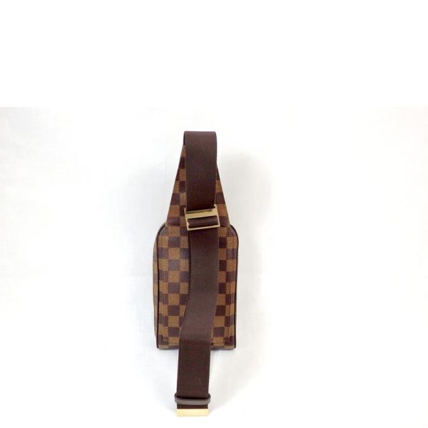 24906 2 Louis Vuitton Jeronimos Bag Damier Ebene Brown