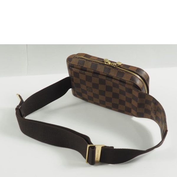 25025 2 Louis Vuitton Jeronimos Shoulder Bag Damier Brown