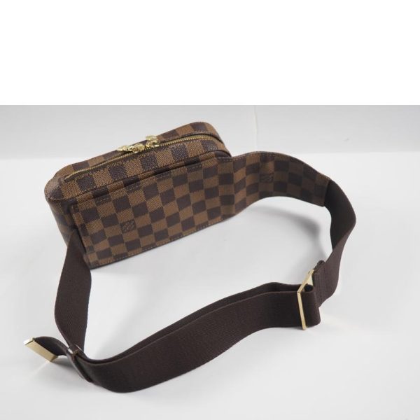 25025 3 Louis Vuitton Jeronimos Shoulder Bag Damier Brown