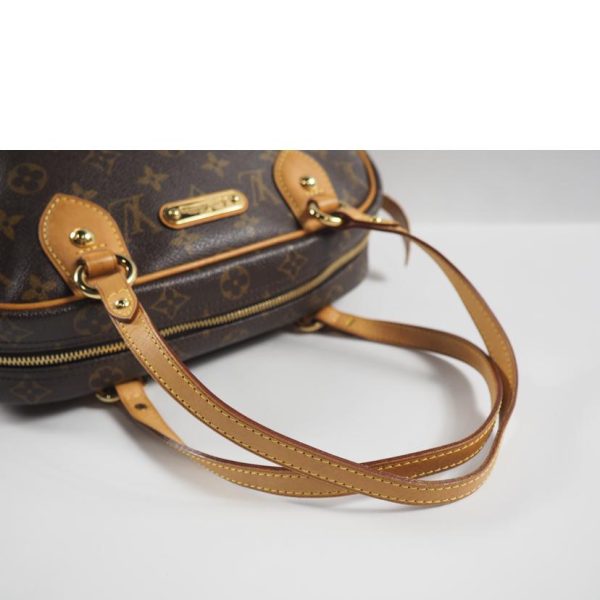 25032 3 Louis Vuitton Montorgueil GM Tote Bag Monogram Brown