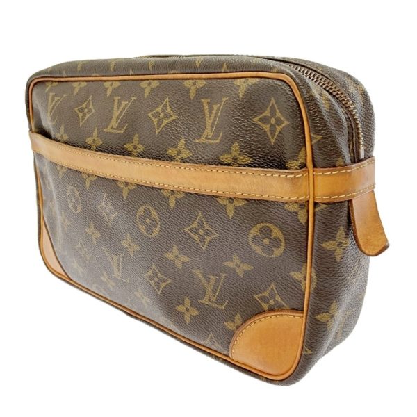 250449 2 LOUIS VUITTON Monogram PVC Compiegne Brown Shoulder Bag