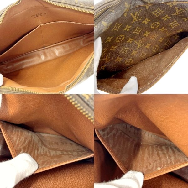 250449 9 LOUIS VUITTON Monogram PVC Compiegne Brown Shoulder Bag