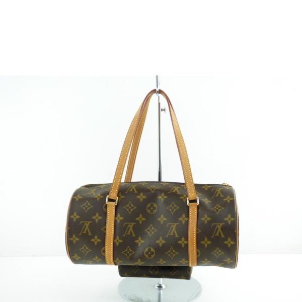 25077 2 Louis Vuitton Papillon 30 Monogram Bag Brown