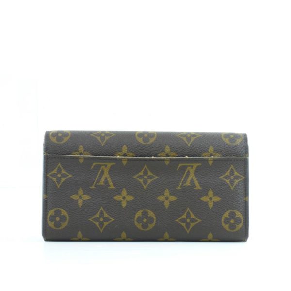 25084 2 Louis Vuitton Portefeuil Sala Monogram Wallet Brown