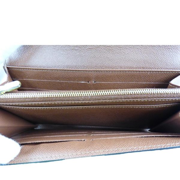 25084 5 Louis Vuitton Portefeuil Sala Monogram Wallet Brown