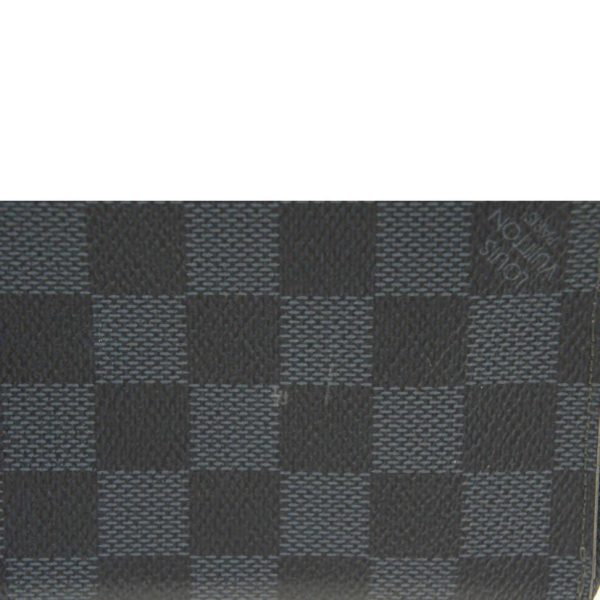 25118 6 Louis Vuitton Zippy Wallet Vertical Bag Damier Cobalt