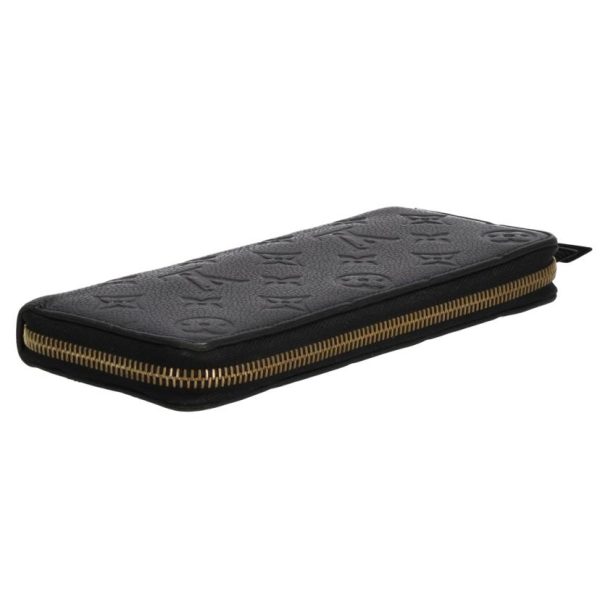 25170 4 Louis Vuitton Clemence Empreinte Wallet Noir