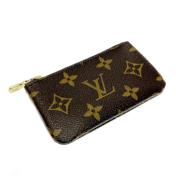 251725 2 LOUIS VUITTON Monogram PVC Pochette Key Case Brown