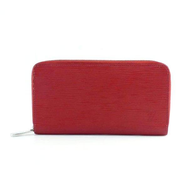 25183 1 Louis Vuitton Zippy Wallet Epi Wallet Coquelicot