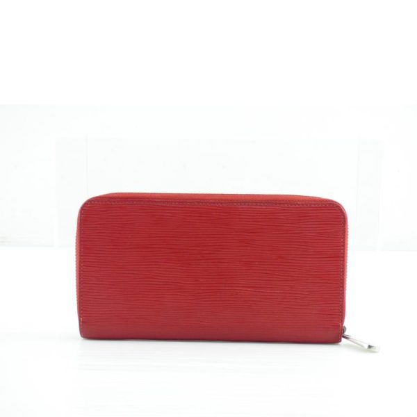 25183 2 Louis Vuitton Zippy Wallet Epi Wallet Coquelicot