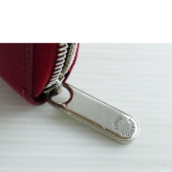 25183 7 Louis Vuitton Zippy Wallet Epi Wallet Coquelicot