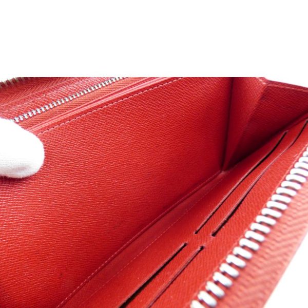 25183 8 Louis Vuitton Zippy Wallet Epi Wallet Coquelicot