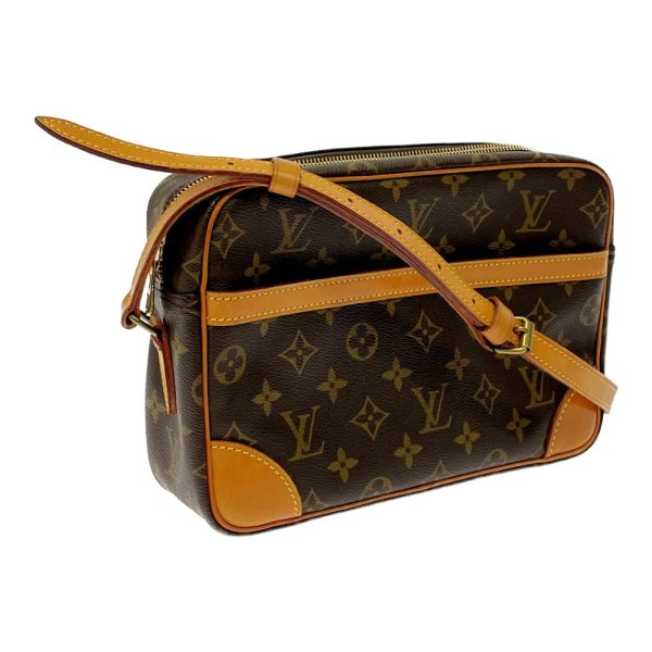 252023 2 LOUIS VUITTON Monogram PVC Trocadero Shoulder Bag Brown