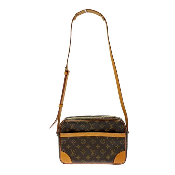 252023 5 LOUIS VUITTON Monogram PVC Trocadero Shoulder Bag Brown