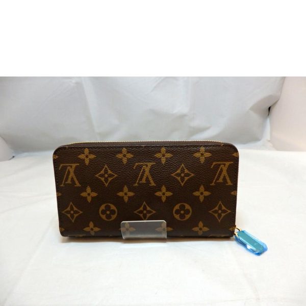 25439 2 Louis Vuitton Zippy Wallet Bag Monogram Brown